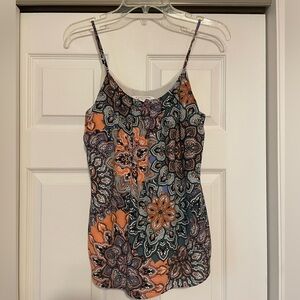 41 Hawthorn Multicolored Paisley Camisole - Size Small